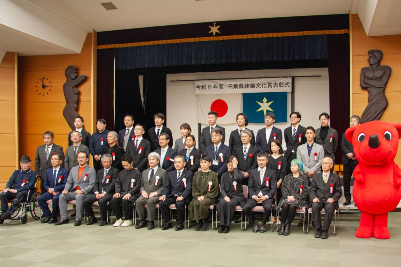 当社の施工物件「都市の通庭」が千葉県文化賞を受賞！