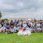 子供たちと地域をきれいに、万葉匠の会 新川清掃ボランティア&BBQ